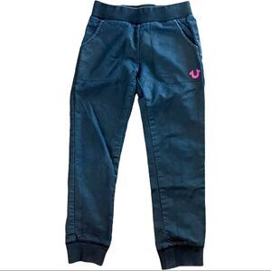 True Religion Logo Jogger’s Size 6X